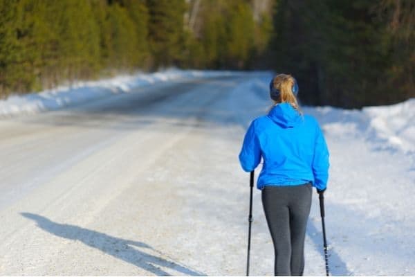 Nordic Walking im Winter